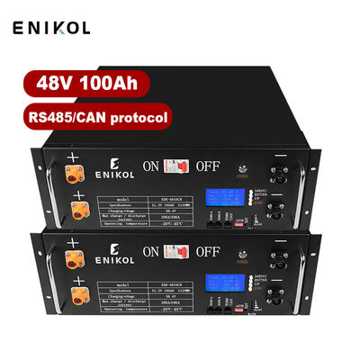 라이프포4 48 볼트 리?? 이온 배터리 100ah 200ah 24V 5kwh 오프 그리드 태양 시스템 배터리