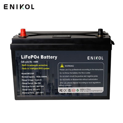 가정용 에너지 저장 RV LiFePo4 배터리 리?? 12V 100ah 깊은 사이클 배터리