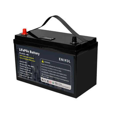 12V 딥 사이클 RV LiFePo4 배터리 100ah 스마트 에너지 태양 리?? 배터리