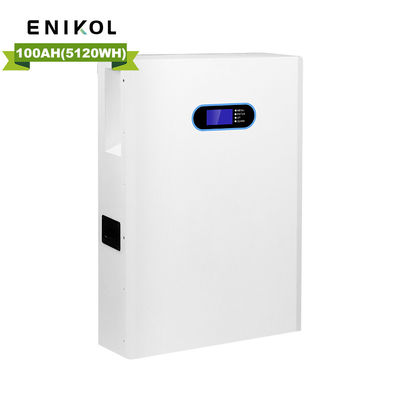 파워월 5kW 벽에 장착된 LiFePo4 배터리 48V 100Ah 태양 리?? 이온 배터리