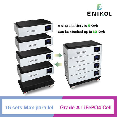 51.2V 300AH 15KW 리?? 이온 인산화탄소 배터리 가정용 에너지 저장 장치 5KWH