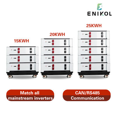 48V 태양 에너지 시스템 51.2v Lifepo4 100ah 200ah 리?? 배터리 가정용으로 쌓을 수 있습니다