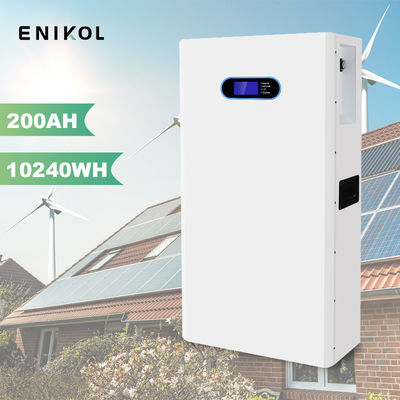 가정용 전력 벽 Lifepo4 배터리 200AH 48V 태양 전지