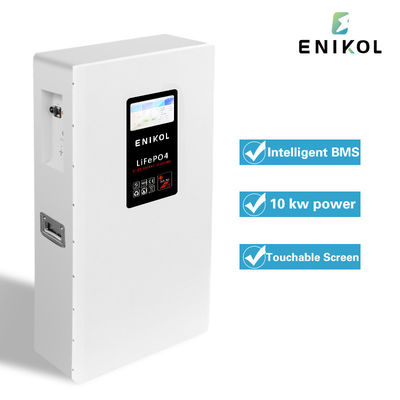 48V 리?? 배터리 15KWH 51.2V 300Ah 벽에 장착된 LiFePO4 배터리 터치 스크린