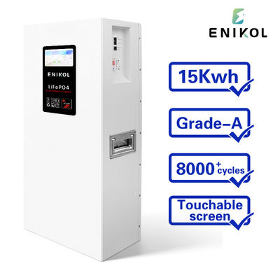 전력 벽에 장착 300Ah 48V LiFePo4 배터리 리?? 태양광 스마트 BMS