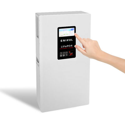 검은 아크릴 엽 51.2v 200ah 10kw 48V 태양 전지 가계 에너지 저장 시스템