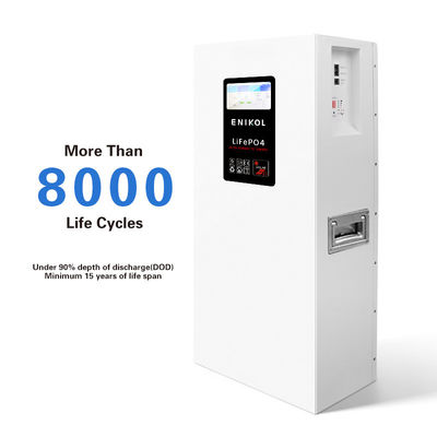48V 태양 전지 비상 에너지 저장장 51.2V 300AH 리?? 철화강 배터리