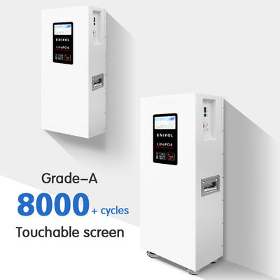 7인치 터치 스크린 디스플레이 가정용 에너지 저장 배터리 51.2v 15KWH 리?? 배터리